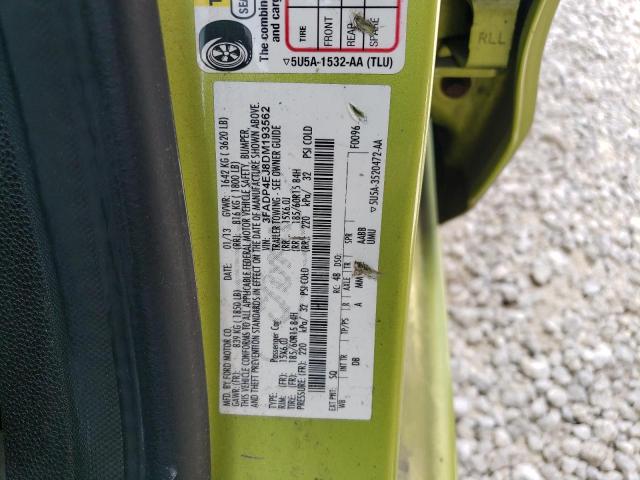 Photo 10 from auction – 2013 FORD FIESTA SE with VIN 3FADP4EJ8DM193562