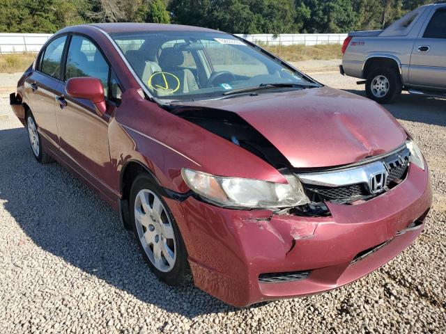 HONDA CIVIC LX 2011 with VIN 19XFA1F58BE014190 - Photo from auction