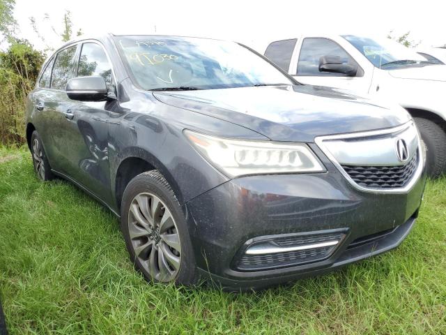 ACURA MDX TECHNO 2014 with VIN 5FRYD3H45EB010305 - Photo from auction