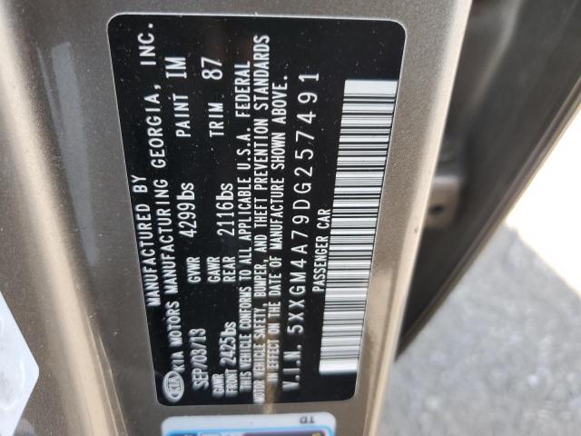 Photo 10 from auction – 2013 KIA OPTIMA LX with VIN 5XXGM4A79DG257491