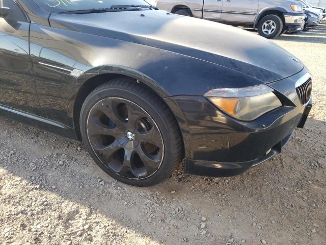 Photo 9 from auction – 2004 BMW 645 CI AUT with VIN WBAEH73474B190540