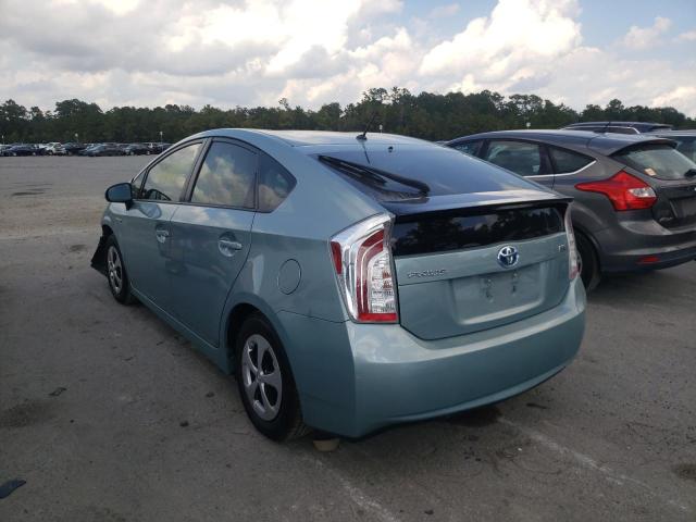 Photo 3 from auction – 2012 TOYOTA PRIUS with VIN JTDKN3DU7C1596716