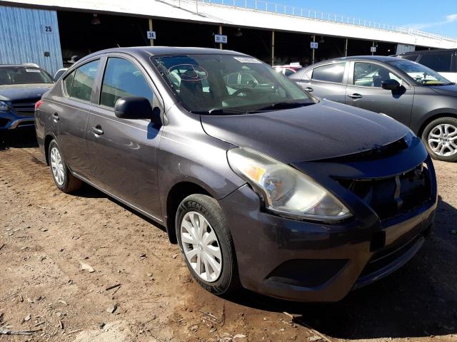 NISSAN VERSA S 2015 with VIN 3N1CN7AP2FL817004 - Photo from auction