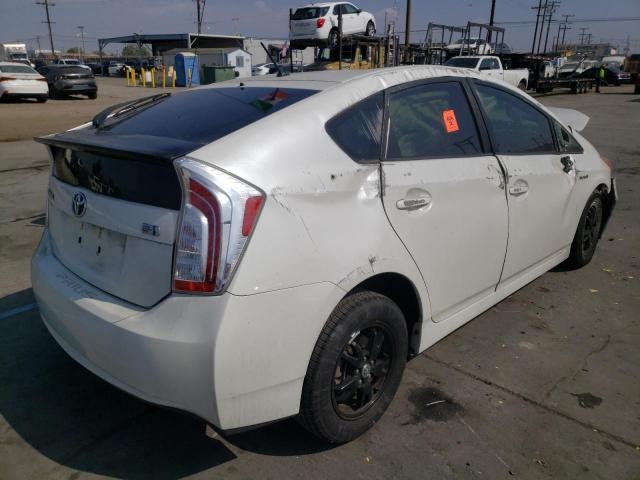 Photo 4 from auction – 2015 TOYOTA PRIUS with VIN JTDKN3DU3F0407828