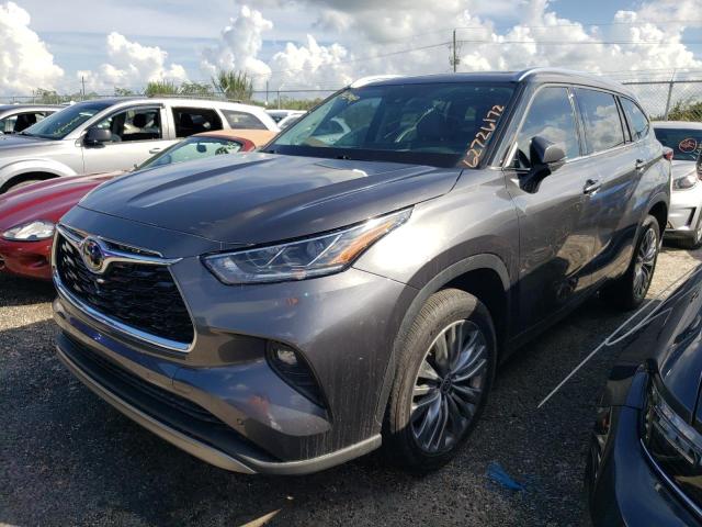 Photo 2 from auction – 2021 TOYOTA HIGHLANDER with VIN 5TDFZRAH4MS075537