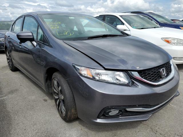 HONDA CIVIC EXL 2014 with VIN 2HGFB2F93EH510014 - Photo from auction