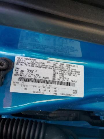 Photo 10 from auction – 2017 FORD FOCUS SEL with VIN 1FADP3M23HL228133