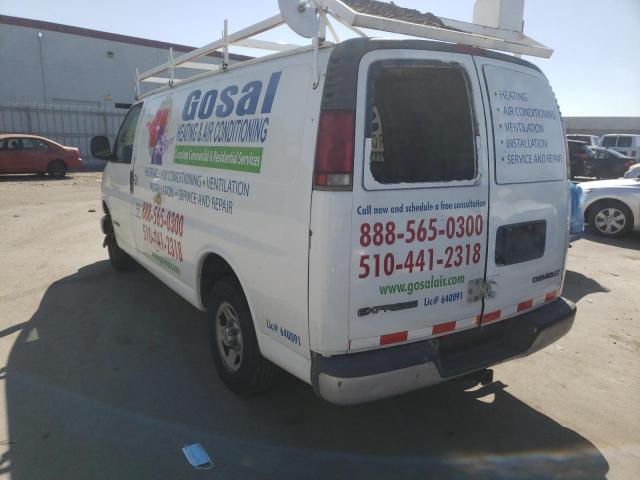 Photo 3 from auction – 2001 CHEVROLET EXPRESS G2 with VIN 1GCFG25WX11165225