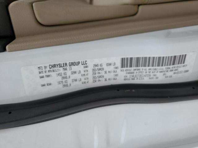 Photo 10 from auction – 2014 JEEP GRAND CHER with VIN 1C4RJECT2EC147370