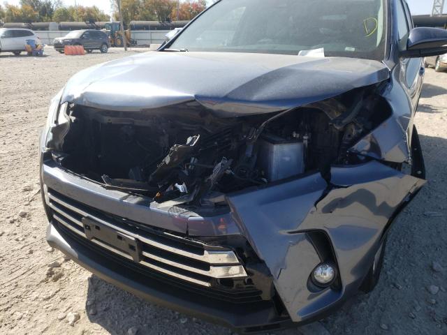 Photo 9 from auction – 2018 TOYOTA HIGHLANDER with VIN 5TDDZRFH2JS803268
