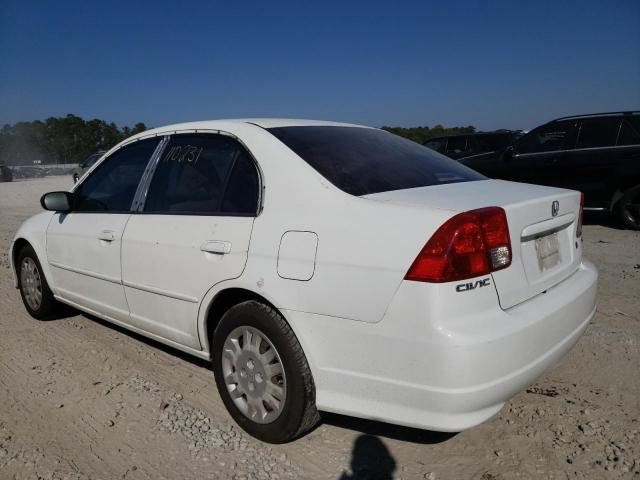 Photo 3 from auction – 2005 HONDA CIVIC LX with VIN 2HGES16635H516598