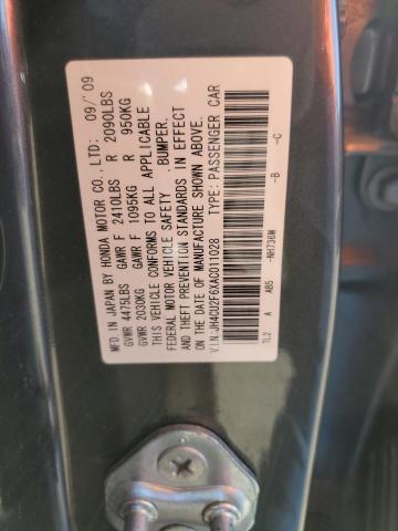 Photo 10 from auction – 2010 ACURA TSX with VIN JH4CU2F6XAC011028