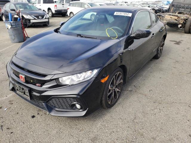 Photo 2 from auction – 2017 HONDA CIVIC SI with VIN 2HGFC3A50HH751587