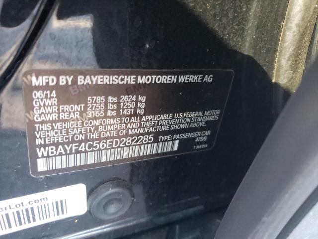 Photo 10 from auction – 2014 BMW 740 LXI with VIN WBAYF4C56ED282285