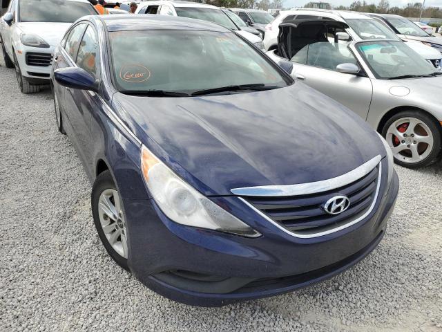 Photo 1 from auction – 2014 HYUNDAI SONATA GLS with VIN 5NPEB4AC2EH899518