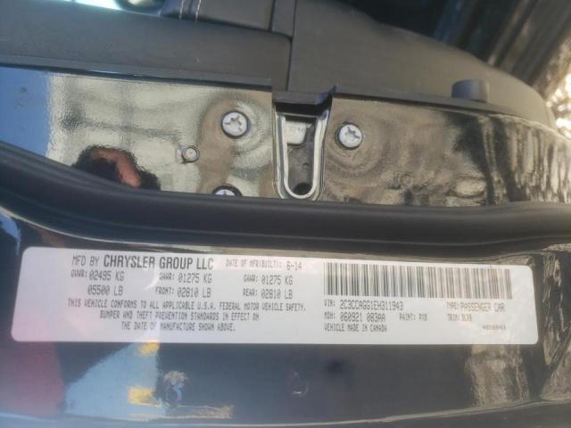 Photo 10 from auction – 2014 CHRYSLER 300 S with VIN 2C3CCAGG1EH311943