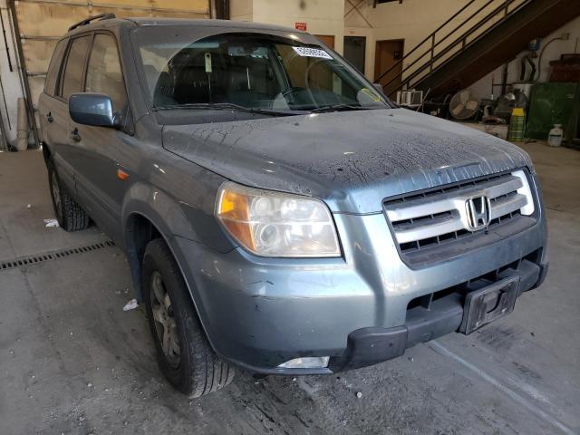 Photo 1 from auction – 2007 HONDA PILOT EXL with VIN 2HKYF18597H530679