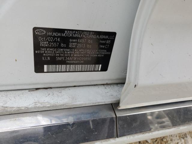 Photo 10 from auction – 2015 HYUNDAI SONATA SPO with VIN 5NPE34AF9FH099890