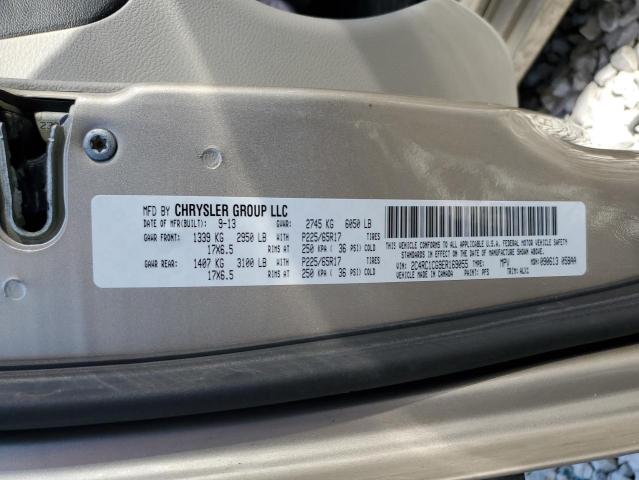 Photo 10 from auction – 2014 CHRYSLER TOWN & COU with VIN 2C4RC1CG9ER169055