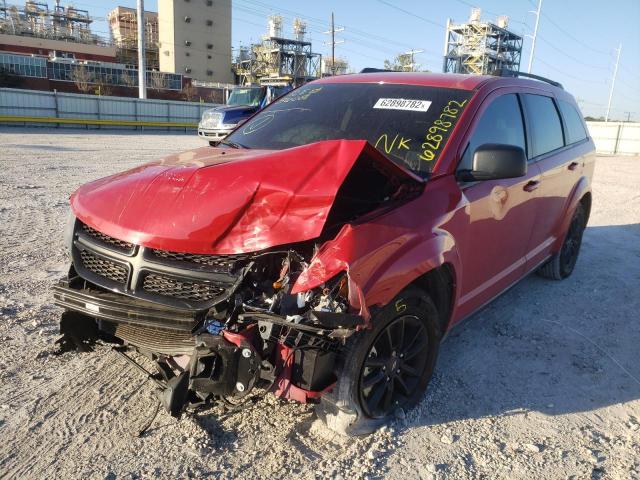 Photo 2 from auction – 2020 DODGE JOURNEY SE with VIN 3C4PDCAB9LT277824