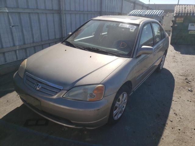 Photo 2 from auction – 2003 HONDA CIVIC EX with VIN 2HGES267X3H592878