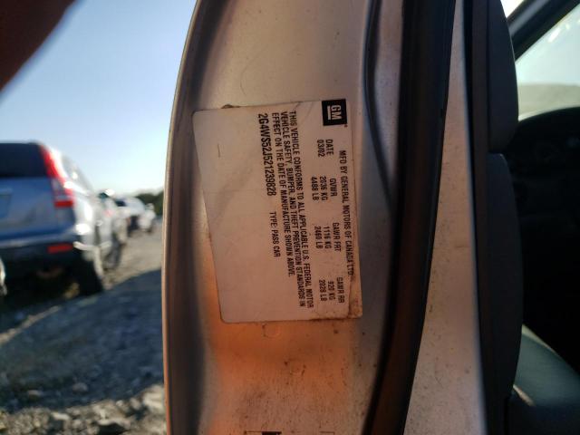 Photo 10 from auction – 2002 BUICK CENTURY CU with VIN 2G4WS52J521239828