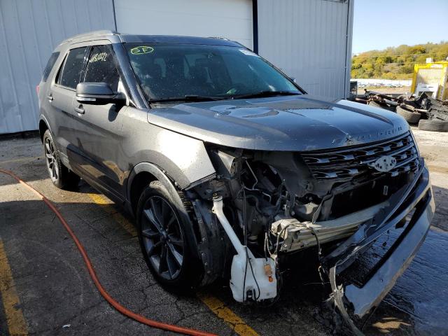 FORD EXPLORER X 2017 with VIN 1FM5K8D8XHGC52416 - Photo from auction