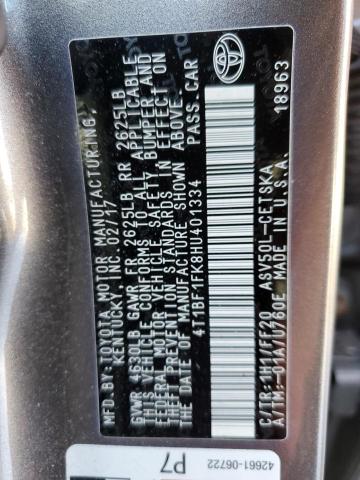 Photo 10 from auction – 2017 TOYOTA CAMRY LE with VIN 4T1BF1FK8HU401334