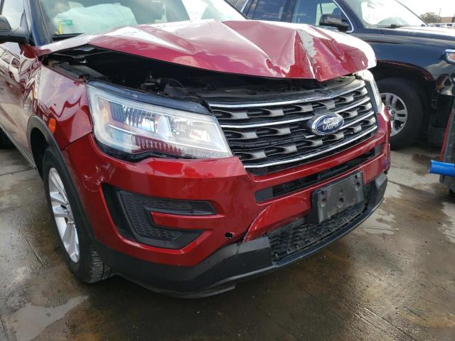Photo 9 from auction – 2017 FORD EXPLORER with VIN 1FM5K7B89HGD86587
