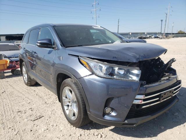 TOYOTA HIGHLANDER 2018 with VIN 5TDDZRFH2JS803268 - Photo from auction