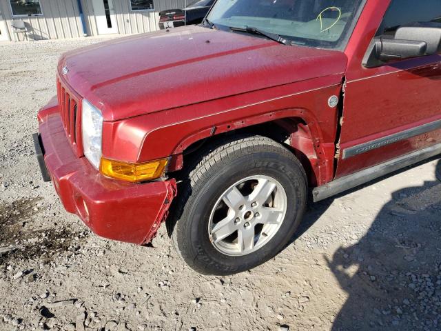 Photo 9 from auction – 2006 JEEP COMMANDER with VIN 1J8HG48N26C219693