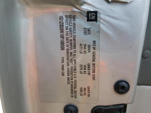Photo 10 from auction – 2008 CHEVROLET MALIBU LS with VIN 1G1ZS58N18F108398