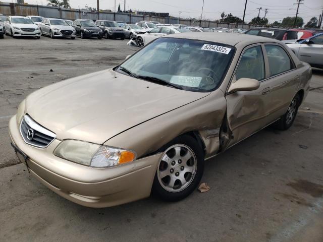 Photo 2 from auction – 2000 MAZDA 626 ES with VIN 1YVGF22C9Y5149452