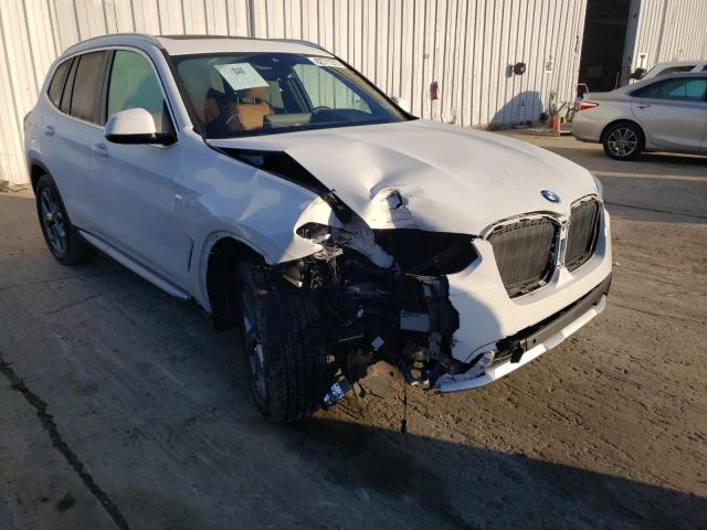 BMW X3 XDRIVE3 2022 with VIN 5UX53DP06N9M07235 - Photo from auction