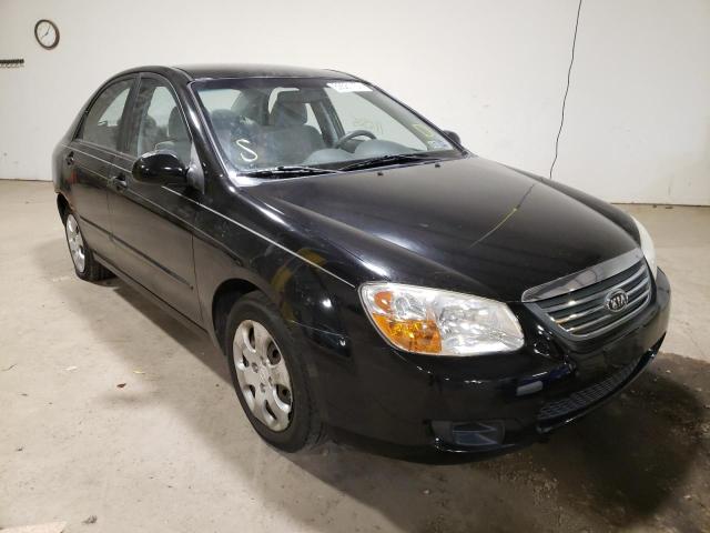 KIA SPECTRA EX 2008 with VIN KNAFE122385535691 - Photo from auction