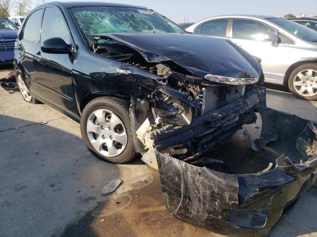 KIA SPECTRA EX 2009 with VIN KNAFE221795656125 - Photo from auction