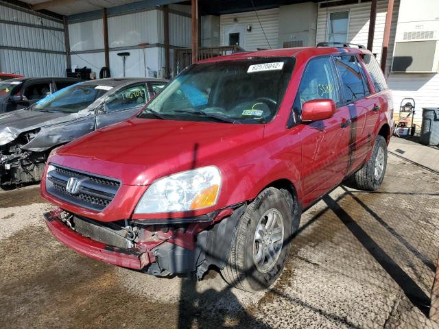 Photo 2 from auction – 2003 HONDA PILOT EXL with VIN 2HKYF18763H620335