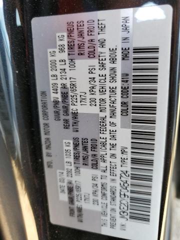 Photo 10 from auction – 2015 MAZDA CX-5 TOURI with VIN JM3KE2CY9F0454724