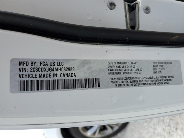 Photo 10 from auction – 2021 DODGE CHARGER SX with VIN 2C3CDXJG4MH682988