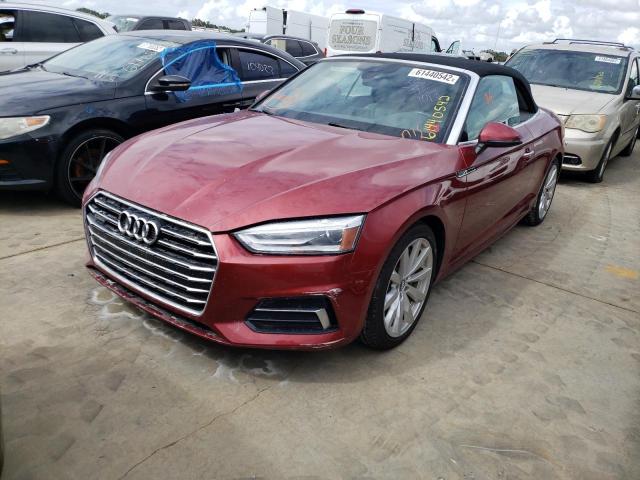 Photo 2 from auction – 2018 AUDI A5 PREMIUM with VIN WAUWNGF50JN018068
