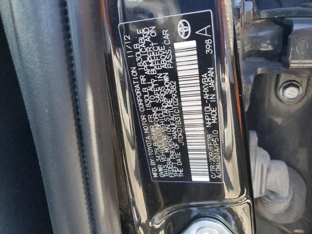 Photo 10 from auction – 2012 TOYOTA PRIUS C with VIN JTDKDTB31C1029382