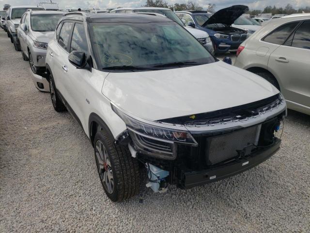 KIA SELTOS SX 2022 with VIN KNDETCA20N7260198 - Photo from auction