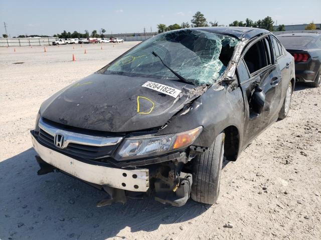 Photo 2 from auction – 2012 HONDA CIVIC LX with VIN 19XFB2F56CE004522