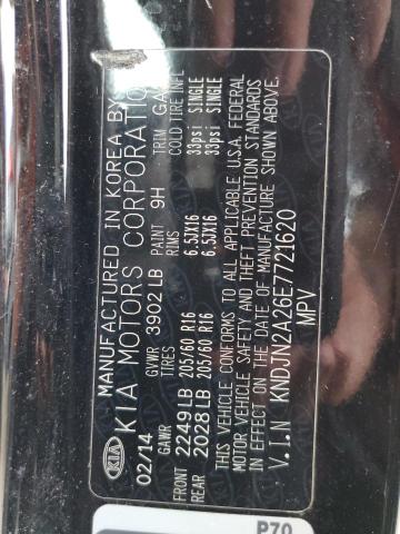Photo 10 from auction – 2014 KIA SOUL with VIN KNDJN2A26E7721620