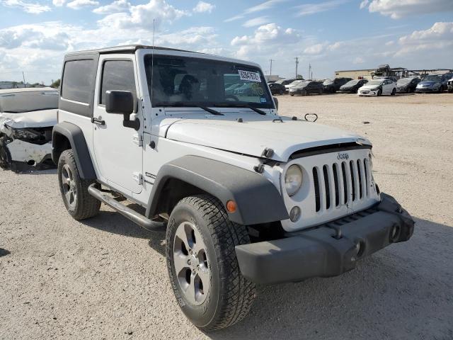 JEEP WRANGLER S 2014 with VIN 1C4AJWAG1EL187738 - Photo from auction