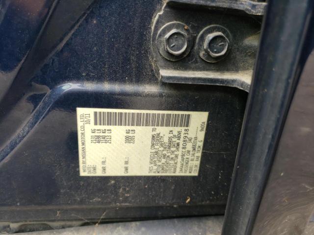 Photo 10 from auction – 2012 NISSAN MAXIMA S with VIN 1N4AA5AP8CC808938