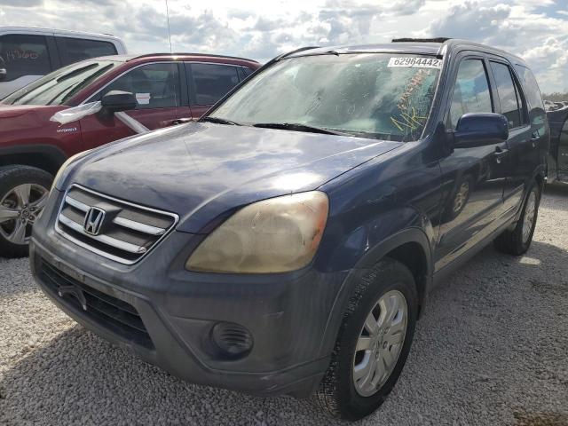 Photo 2 from auction – 2005 HONDA CR-V EX with VIN SHSRD78865U321086