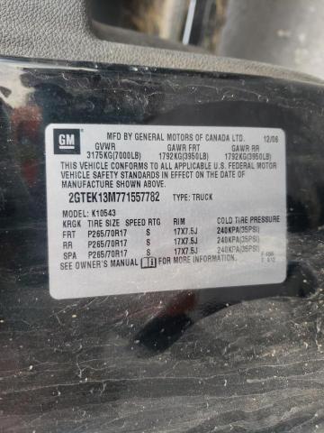 Photo 10 from auction – 2007 GMC NEW SIERRA with VIN 2GTEK13M771557782