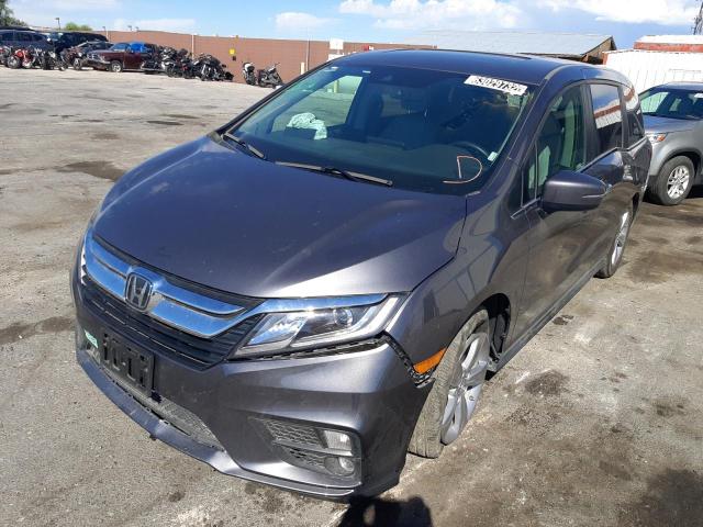 Photo 2 from auction – 2020 HONDA ODYSSEY EX with VIN 5FNRL6H72LB043263