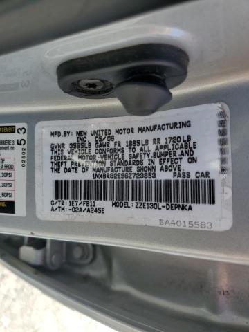 Photo 10 from auction – 2006 TOYOTA COROLLA CE with VIN 1NXBR32E96Z723853